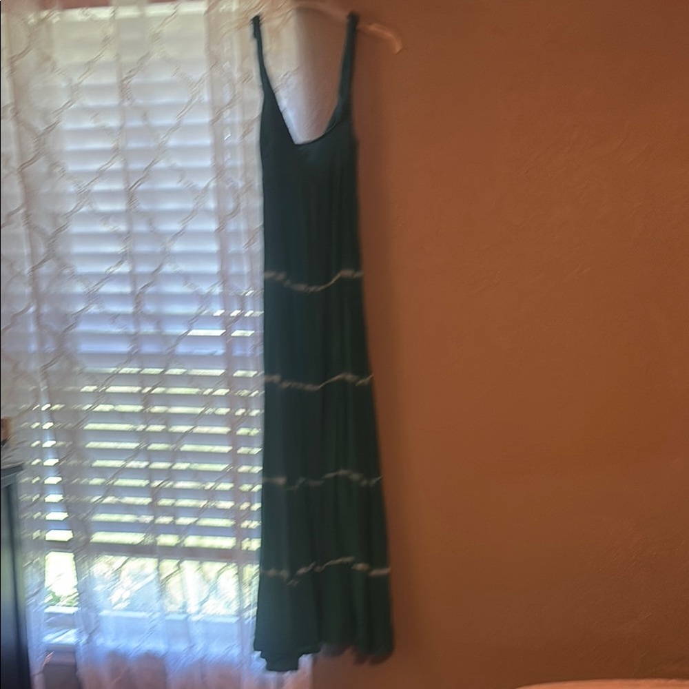 Elegant Green Maxi Dress Maternity